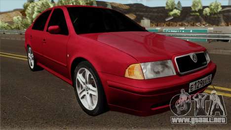 Skoda Octavia Liftback para GTA San Andreas