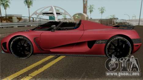 Koenigsegg Agera para GTA San Andreas