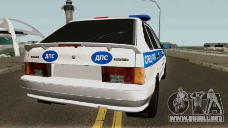 VAZ 2114 de la Policía de la Región de Yaroslavl para GTA San Andreas
