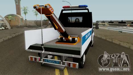 Fiat Ducato Towtruck para GTA San Andreas