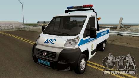 Fiat Ducato Towtruck para GTA San Andreas