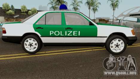 Mercedes-Benz E-Klasse W124 1993 Police para GTA San Andreas