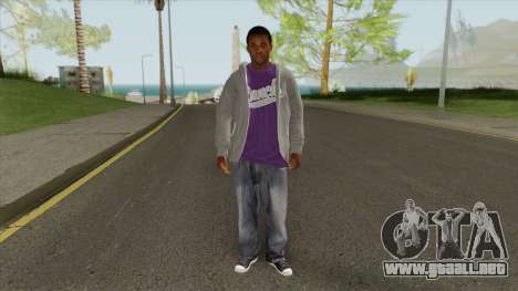 New Ballas Skin V3 (HD) para GTA San Andreas