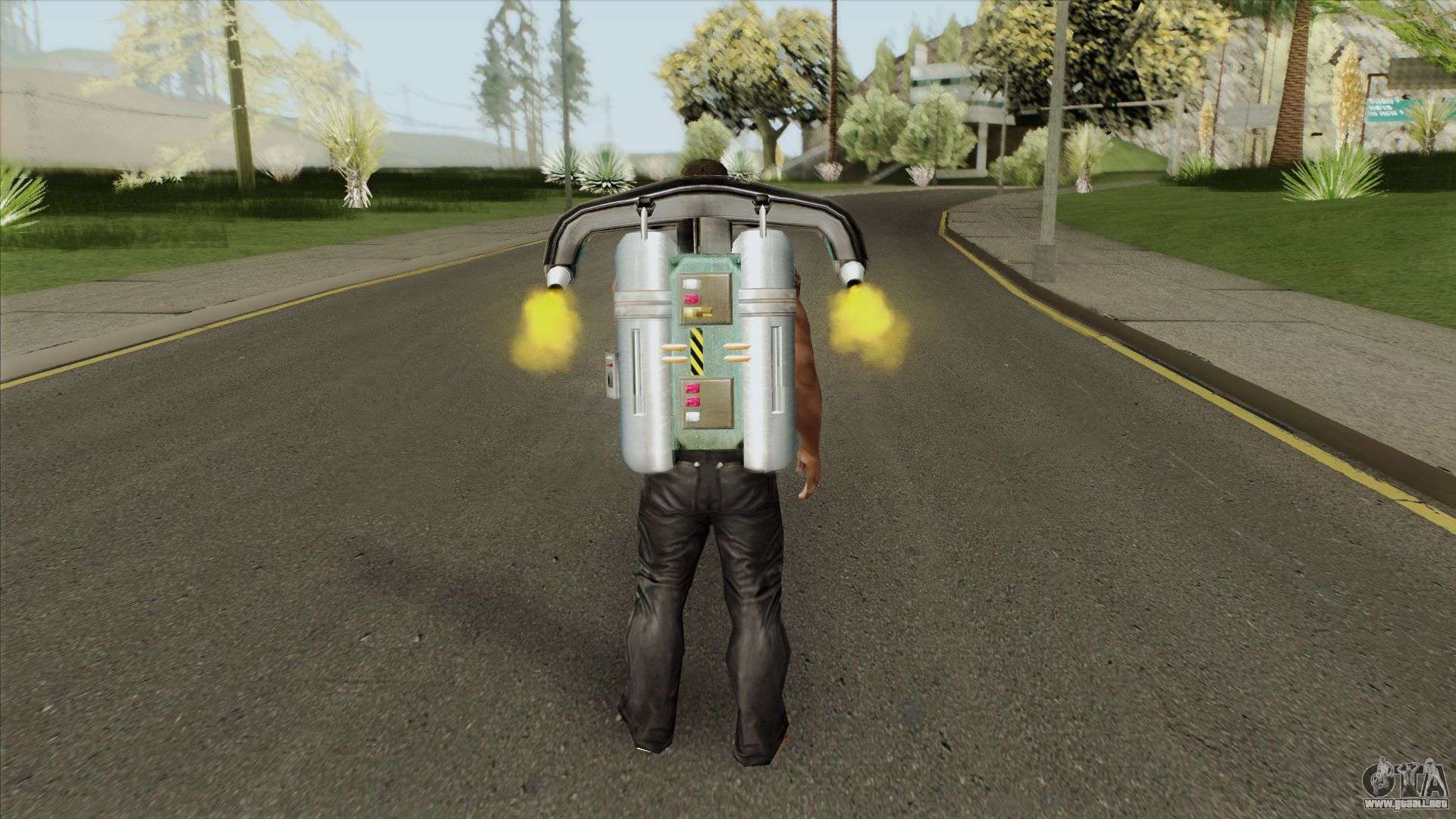 Jetpack (HD) para GTA San Andreas