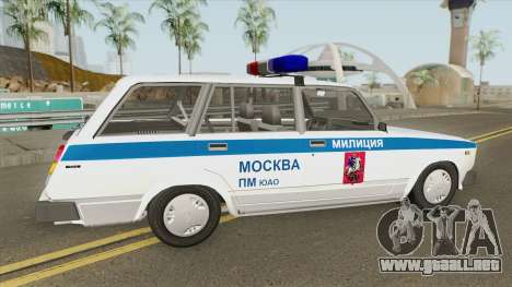 VAZ 2104 (Policía de Moscú) para GTA San Andreas