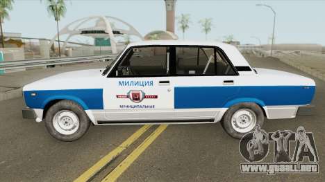 VAZ 2105 (Policía Municipal) para GTA San Andreas