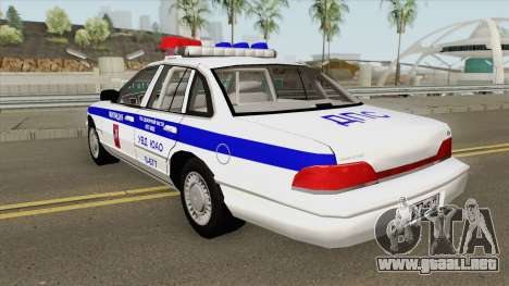 Ford Crown Victoria (Moscow Police) 1997 para GTA San Andreas