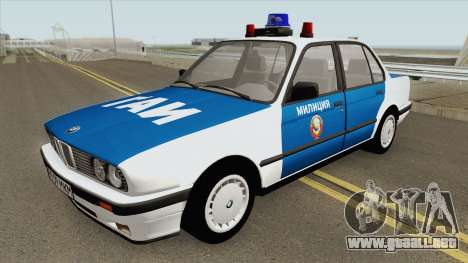 BMW E30 (Police) 1988 para GTA San Andreas