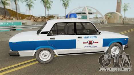 2107 (Policía Municipal) para GTA San Andreas