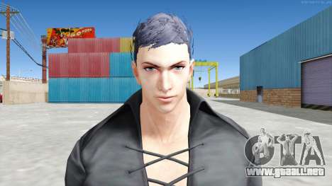 Claudio Serafino Black Clothes V1 para GTA San Andreas