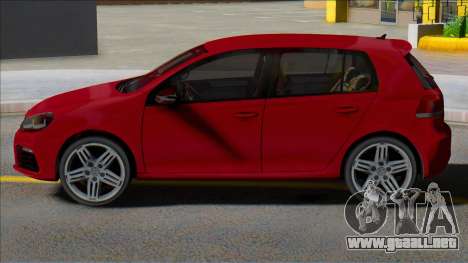 Volkswagen Golf 6 R 4 puertas para GTA San Andreas