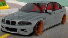 BMW E46 Sedan WideBody para GTA San Andreas