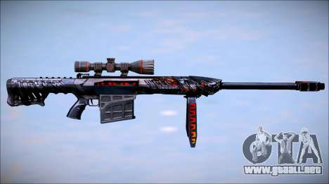 Crossfire Barret M82A1 Obsidian Beast para GTA San Andreas