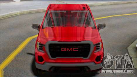 GMC Sierra 2020 para GTA San Andreas
