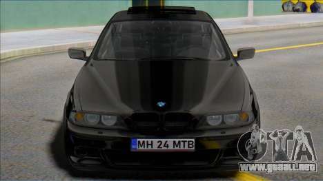 BMW E39 Romanian Plates para GTA San Andreas
