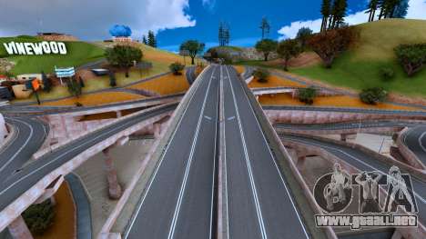 Alpha Roads Mod para GTA San Andreas