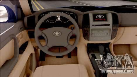 Toyota Land Cruiser Series 100 para GTA San Andreas