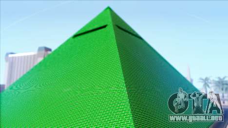 Green Pyramid LV para GTA San Andreas