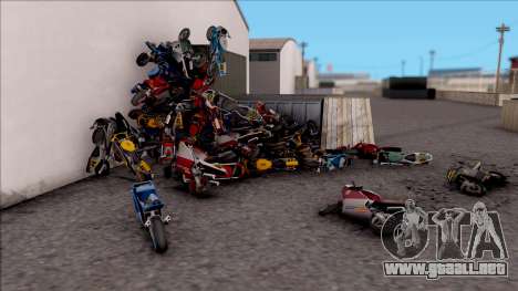 Bike Throw Mod v1.0 para GTA San Andreas