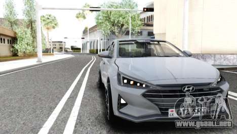 2019 Hyundai Elantra Exclusivo para GTA San Andreas