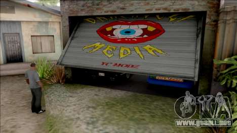 Yung Drac Ganton Garage Mod para GTA San Andreas