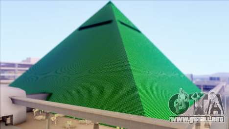 Green Pyramid LV para GTA San Andreas