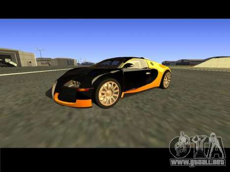 Bugatti Veyron 16.4 Carbono de oro negro [beta] para GTA San Andreas