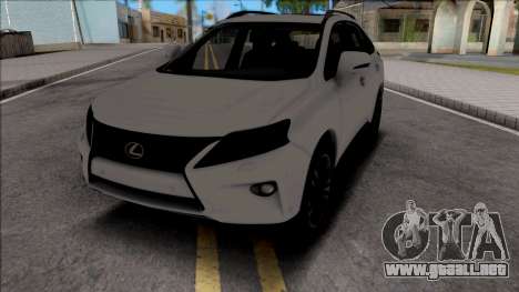 Lexus RX350 2014 para GTA San Andreas