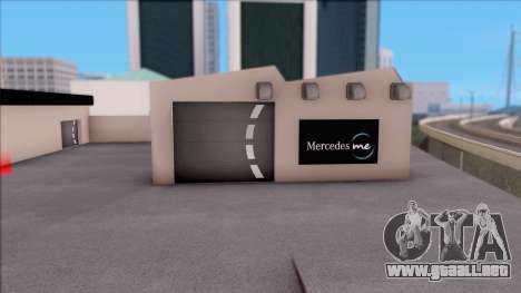 Mercedes-Benz Dealer Store para GTA San Andreas