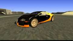 Bugatti Veyron 16.4 Carbono de oro negro [beta] para GTA San Andreas
