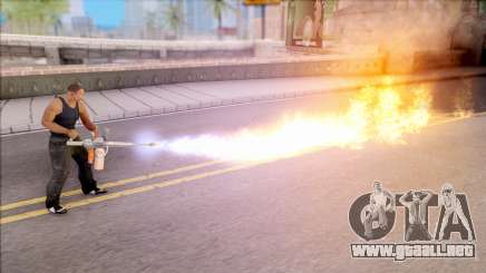 Realistic Fire Mod para GTA San Andreas