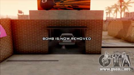 Garage Bomb Changer para GTA San Andreas