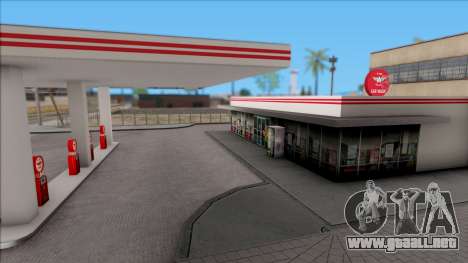 Flying A Gas Station para GTA San Andreas