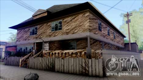 CJ Abandoned House para GTA San Andreas