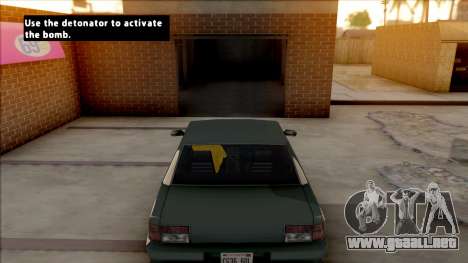 Garage Bomb Changer para GTA San Andreas