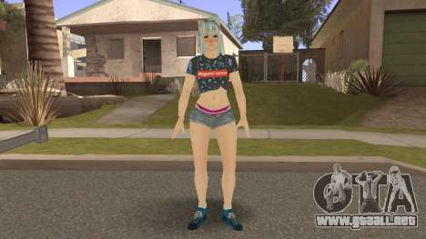 Aqua-sama - Casual para GTA San Andreas