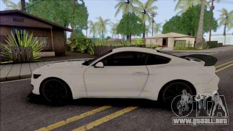 Ford Mustang Shelby GT350R (SA Lights) para GTA San Andreas