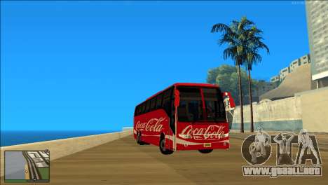 Coca Cola Volvo Bus Mod para GTA San Andreas