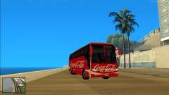 Coca Cola Volvo Bus Mod para GTA San Andreas