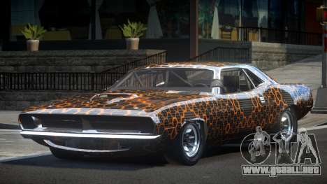 Plymouth Cuda 70S PJ3 para GTA 4