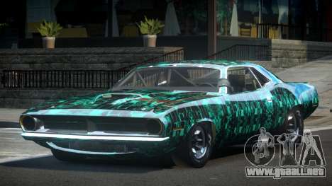 Plymouth Cuda 70S PJ8 para GTA 4