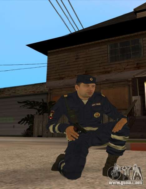 Sargento de Piel DPS para GTA San Andreas