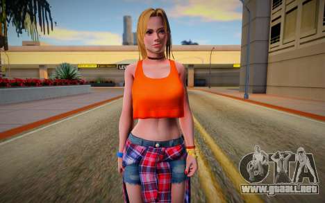 DOA6 Tina Armstrong Costume 5 para GTA San Andreas