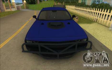 Lettys Dodge Challenger SRT para GTA Vice City