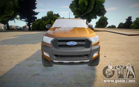 Ford Ranger Cabine Dupla Wildtrak 2016 para GTA San Andreas