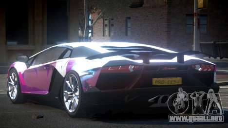 Lamborghini Aventador PSI-G Racing PJ8 para GTA 4
