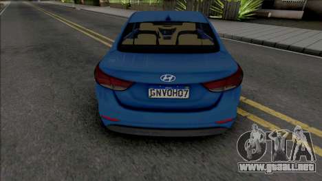 Hyundai Elantra Edit para GTA San Andreas