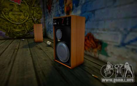 Speakers Radiotehnika S-70 para GTA San Andreas