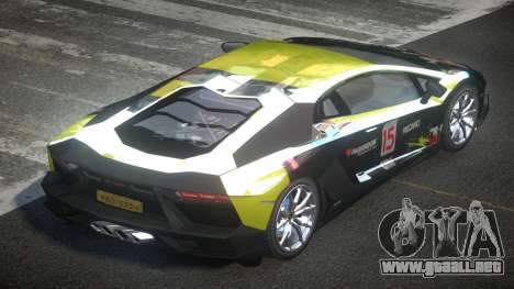 Lamborghini Aventador PSI-G Racing PJ9 para GTA 4
