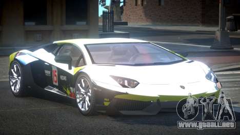 Lamborghini Aventador PSI-G Racing PJ9 para GTA 4